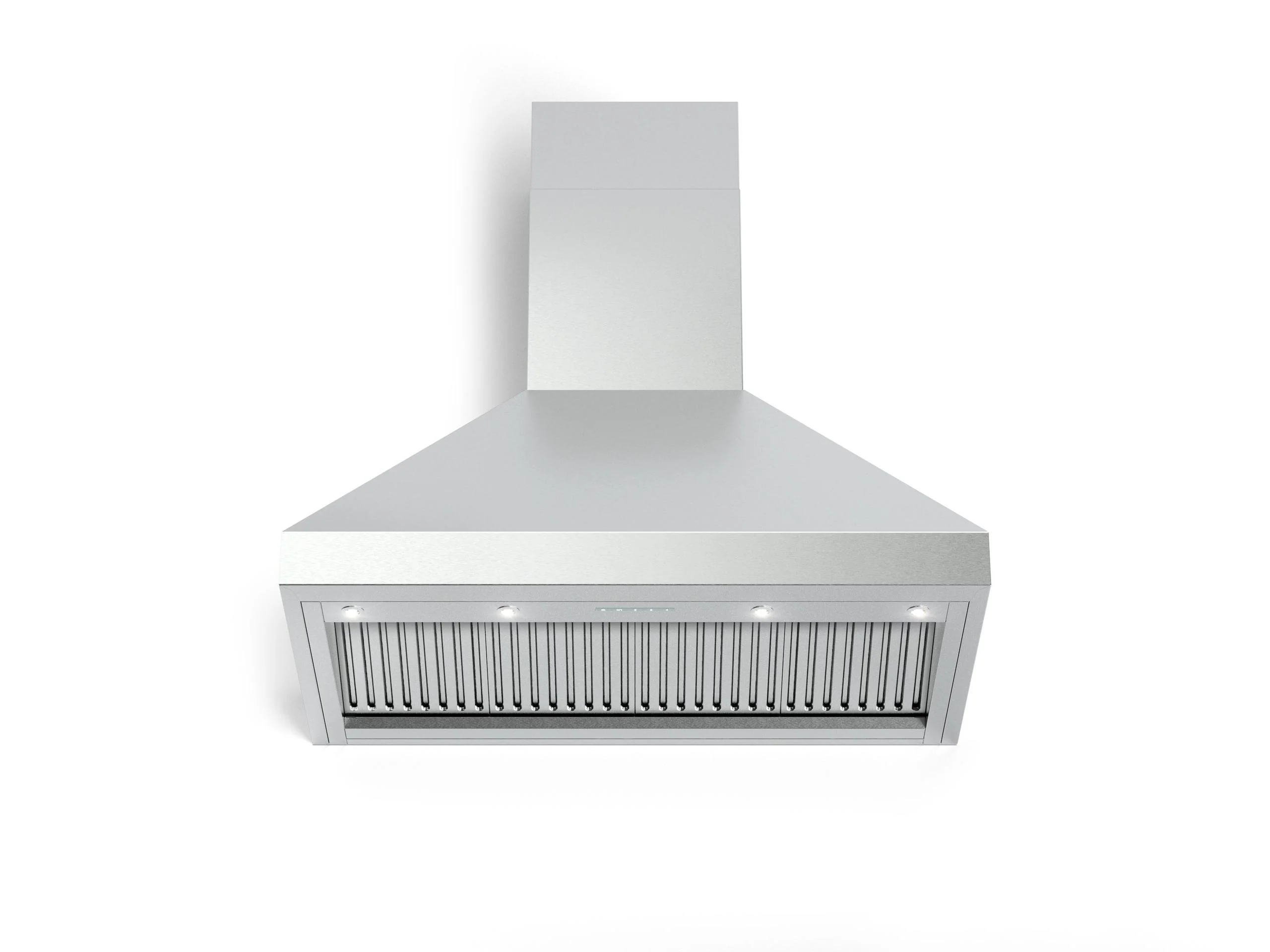 Verona VECHW48GSS 48" Designer Chimney Wall Hood- 1200 CFM - 4 Speeds - Image 4