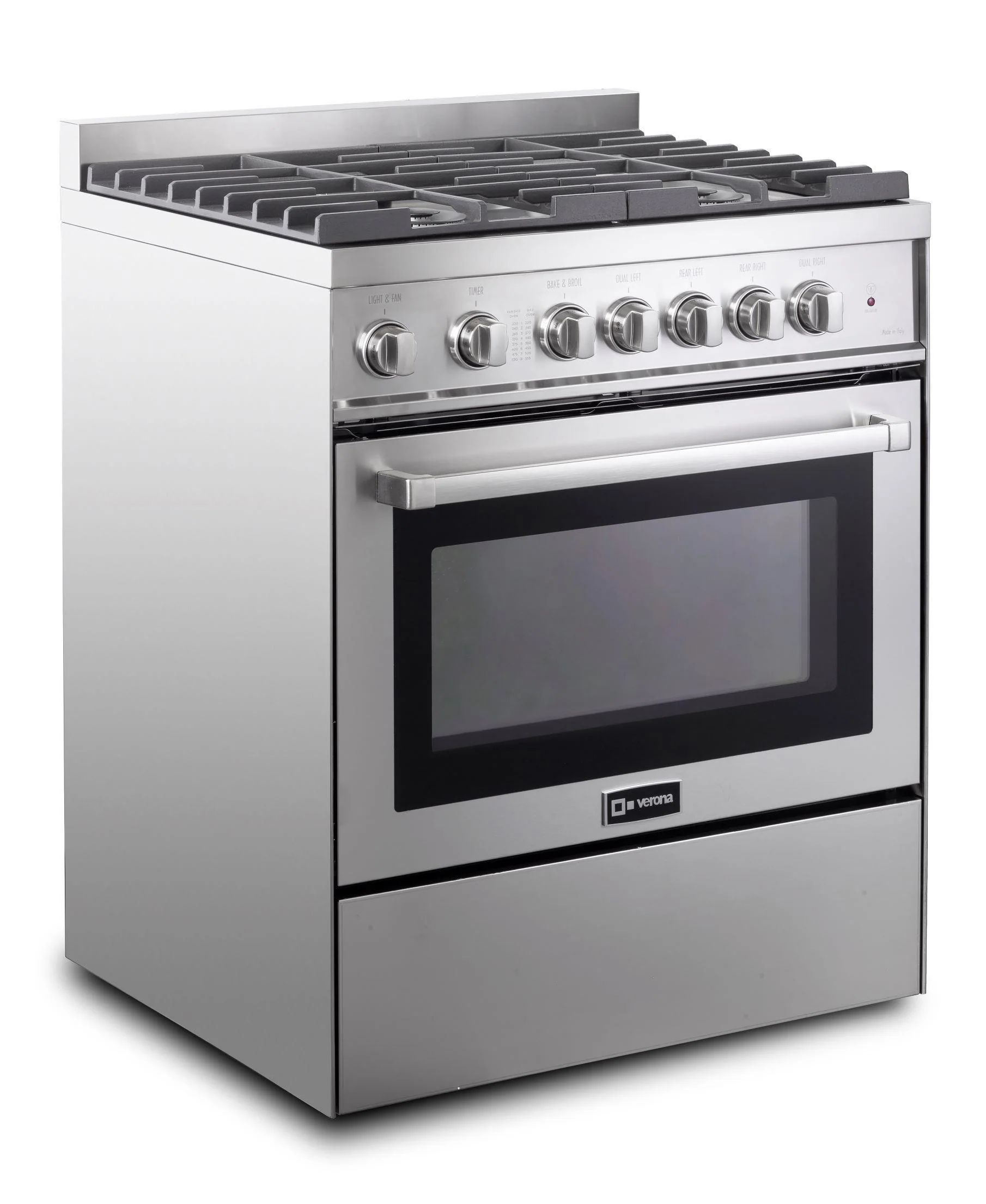 Verona VEFSGG304NSS 30" Gas Range - Stainless Steel - Image 4