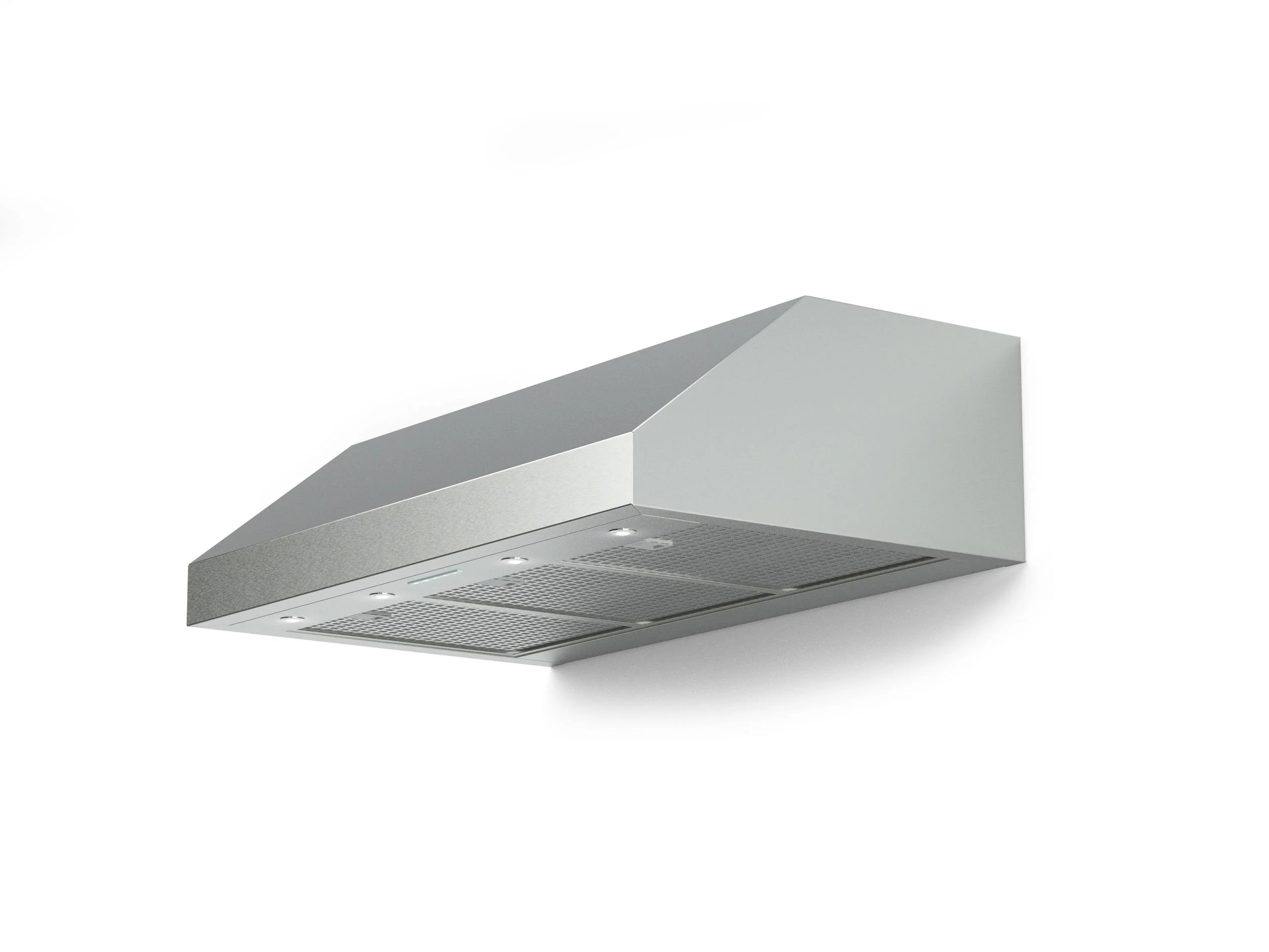 Verona VELP3610GSS 36" Designer Low Profile Hood, Wall-mount - 600 CFM - 4 Speeds - Image 4