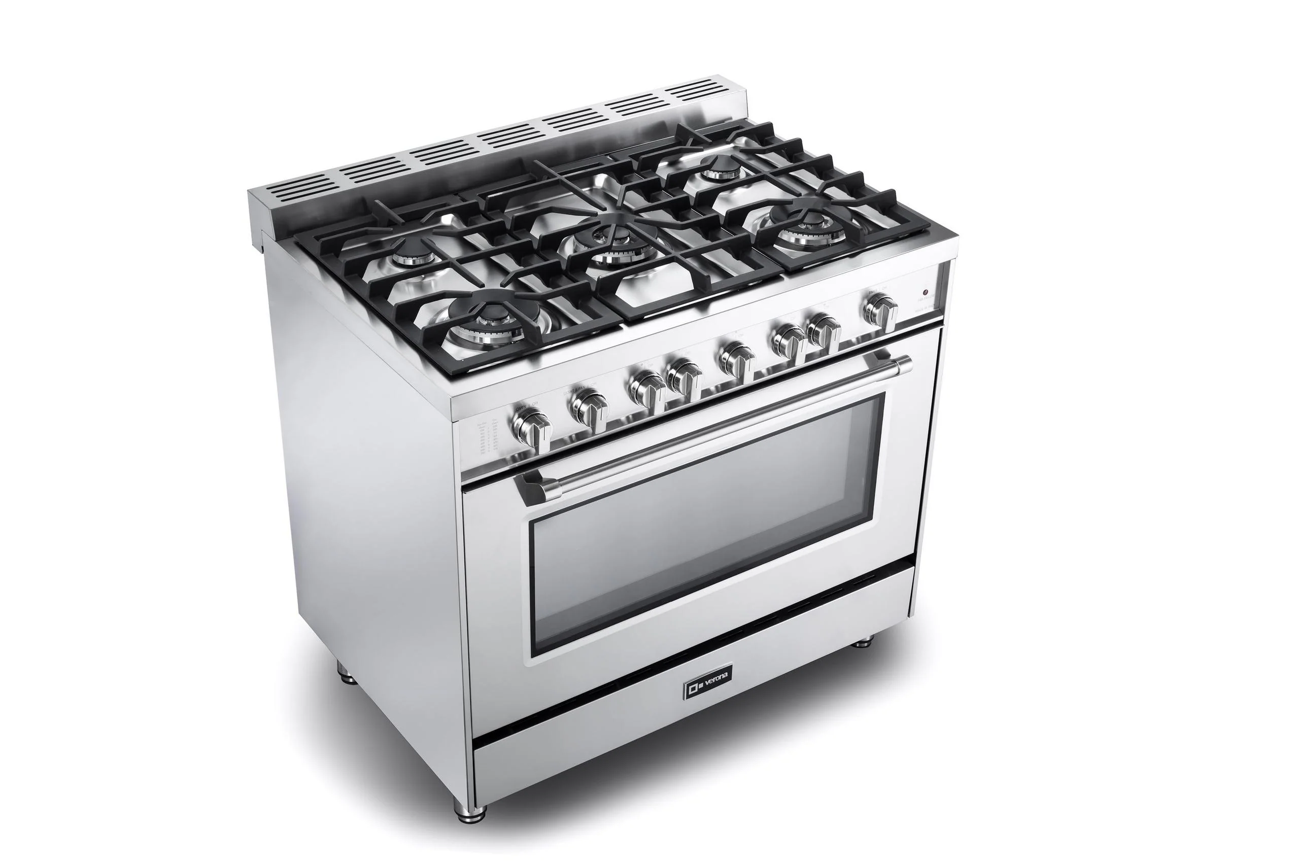 Verona VPFSGG365SS Prestige 36" Gas Single Oven Range - Stainless Steel - Image 4
