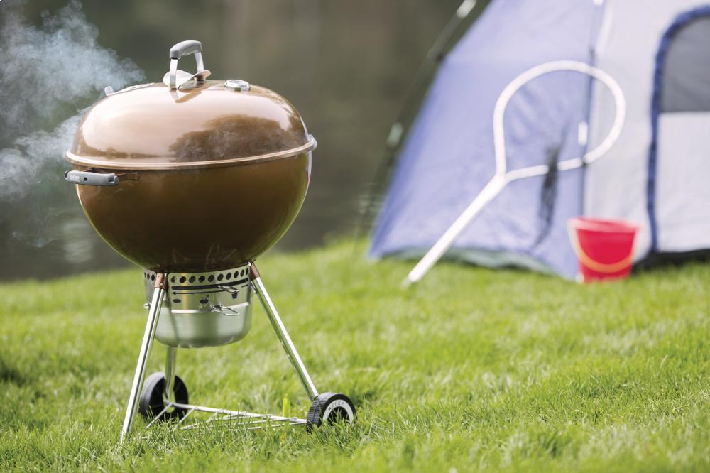 Weber 14402001 Original Kettle Premium Charcoal Grill 22" - Copper - Image 3