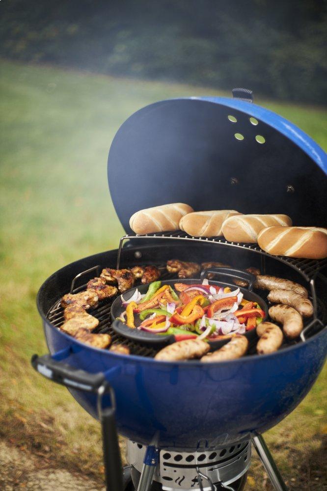 Weber 14516001 Master-Touch Charcoal Grill 22" - Deep Ocean Blue - Image 6
