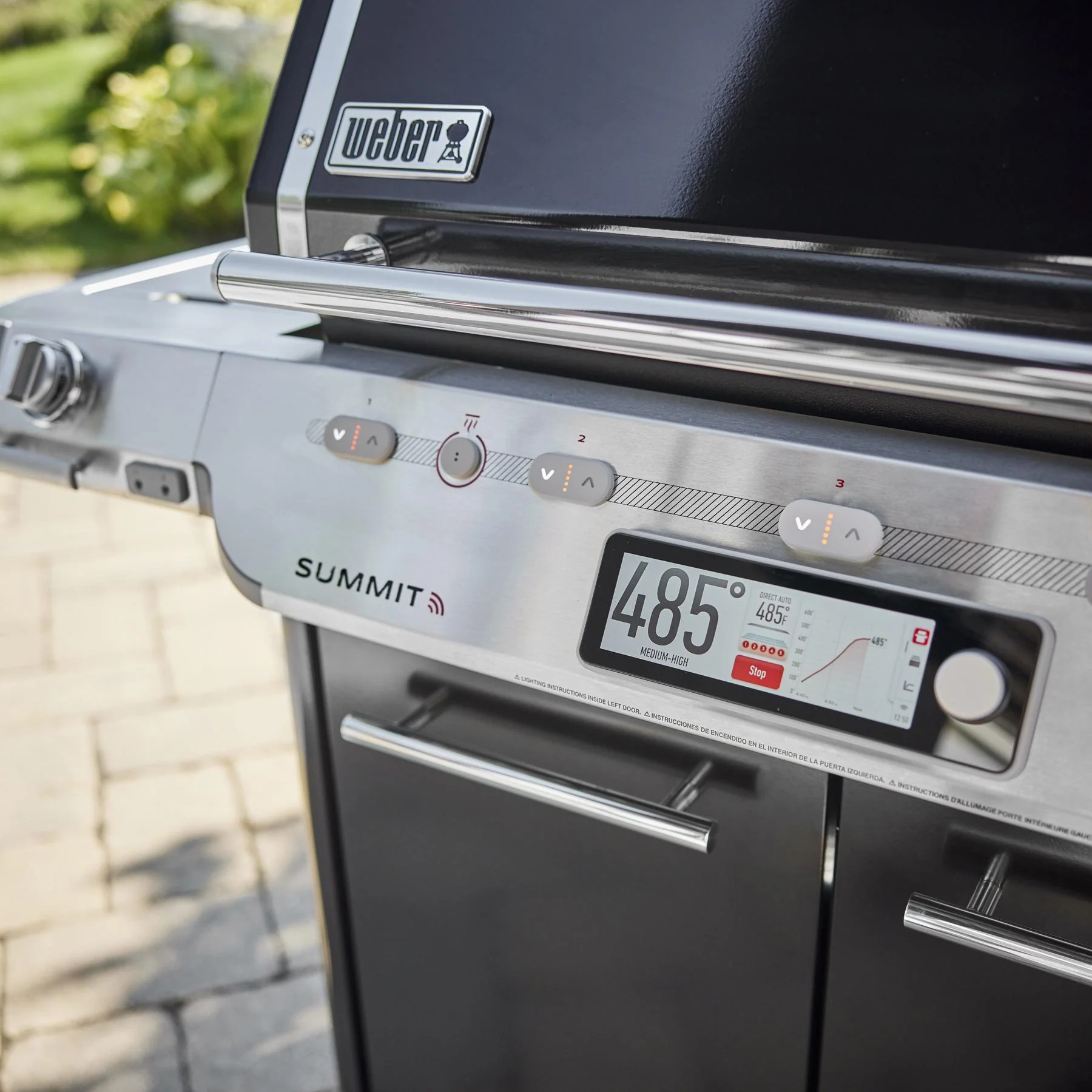 Weber 1500050 Summit® Smart FS38X E Gas Grill (Natural Gas) - Black - Image 2
