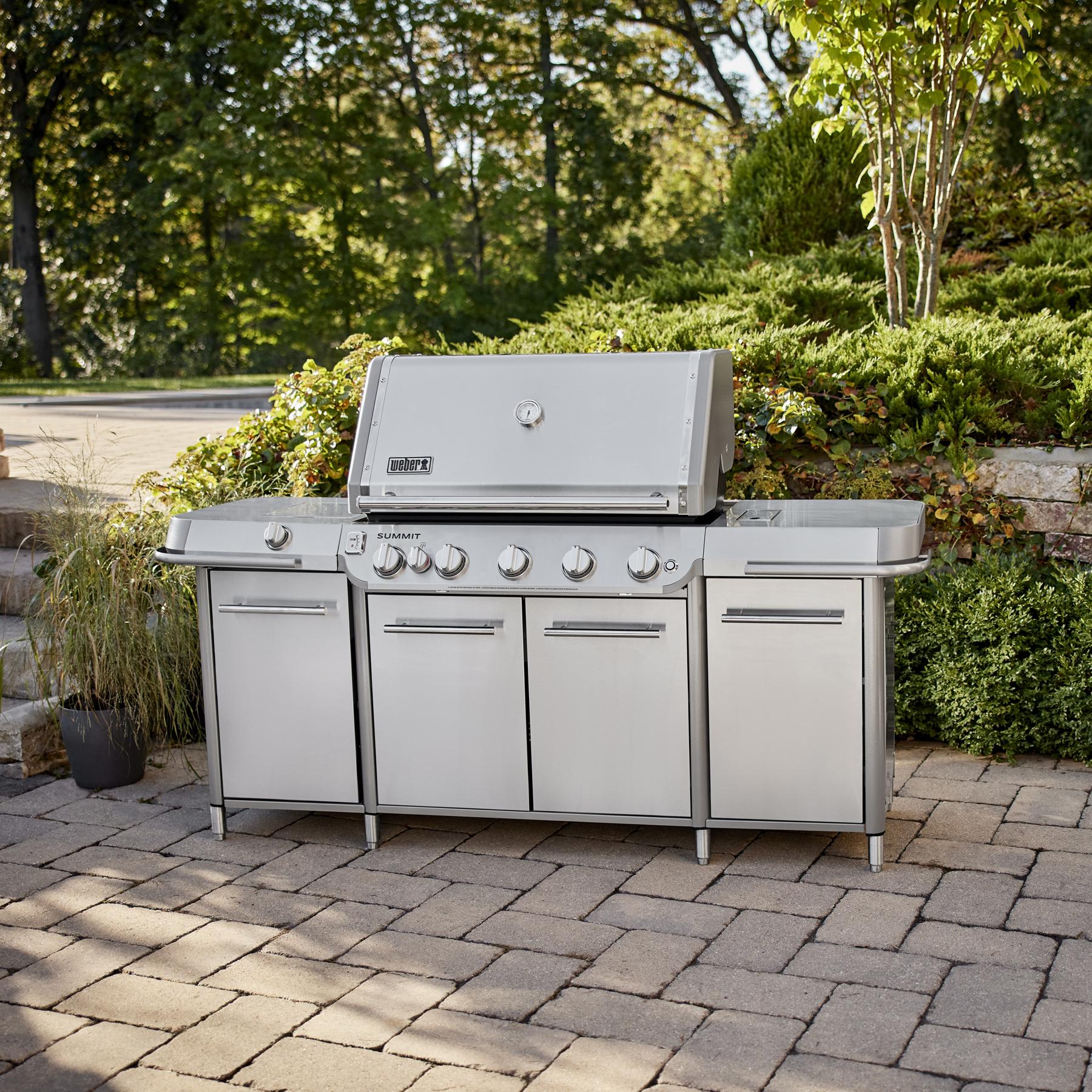 Weber 1500092 Summit® GC38 S Grill Center (Natural Gas) - Stainless Steel - Image 5