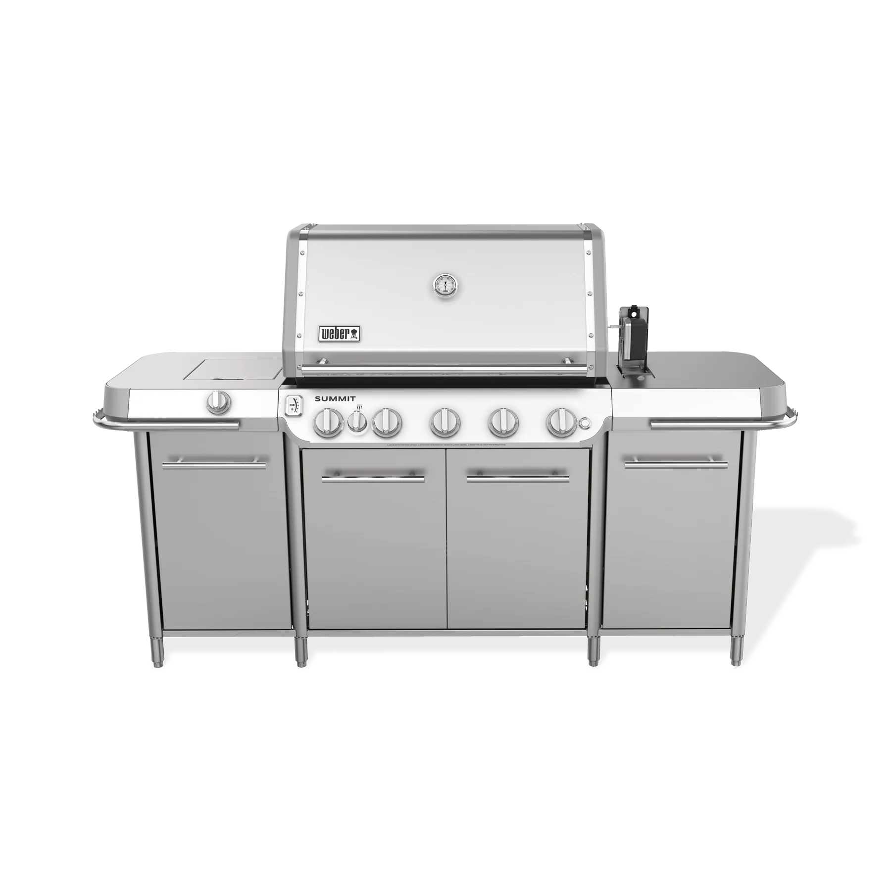 Weber 1500092 Summit® GC38 S Grill Center (Natural Gas) - Stainless Steel - Image 8