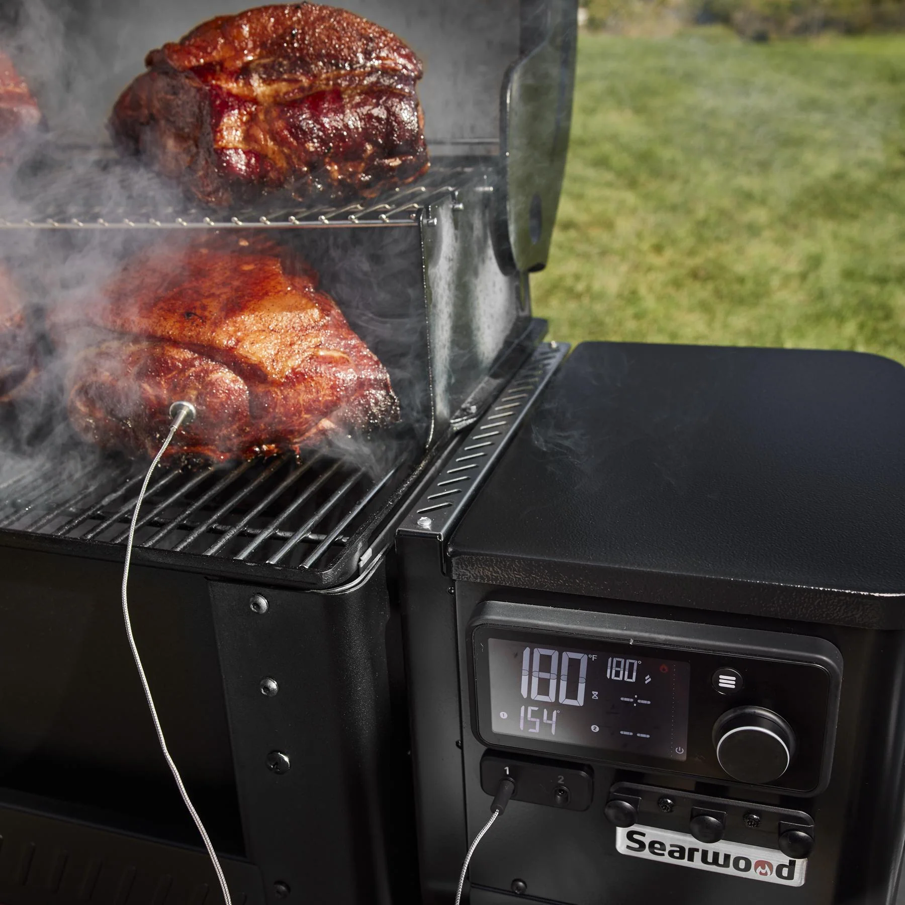 Weber 1500121 Searwood® XL 600 Pellet Grill - Black - Image 4