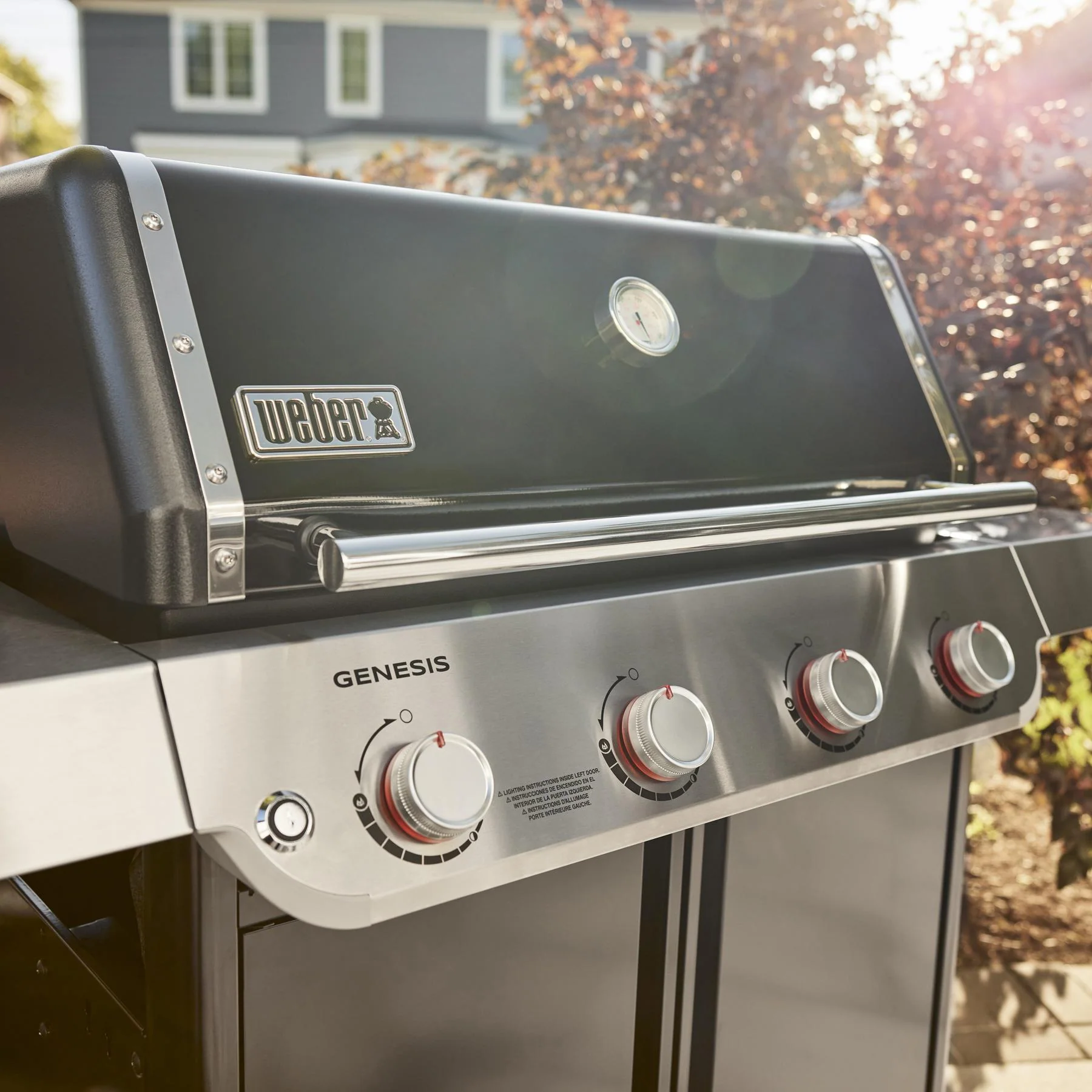Weber 1500368 Genesis E-415 Gas Grill (Natural Gas) - Black - Image 2