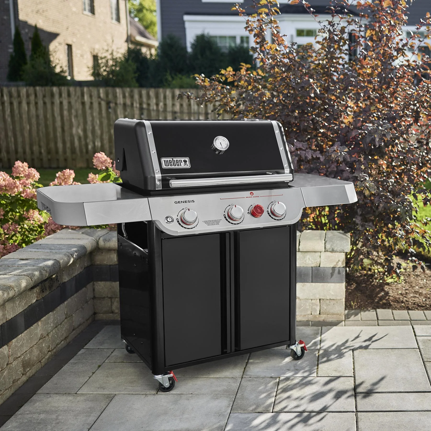 Weber 1500534 Genesis E-325 Gas Grill (Natural Gas) - Black - Image 5