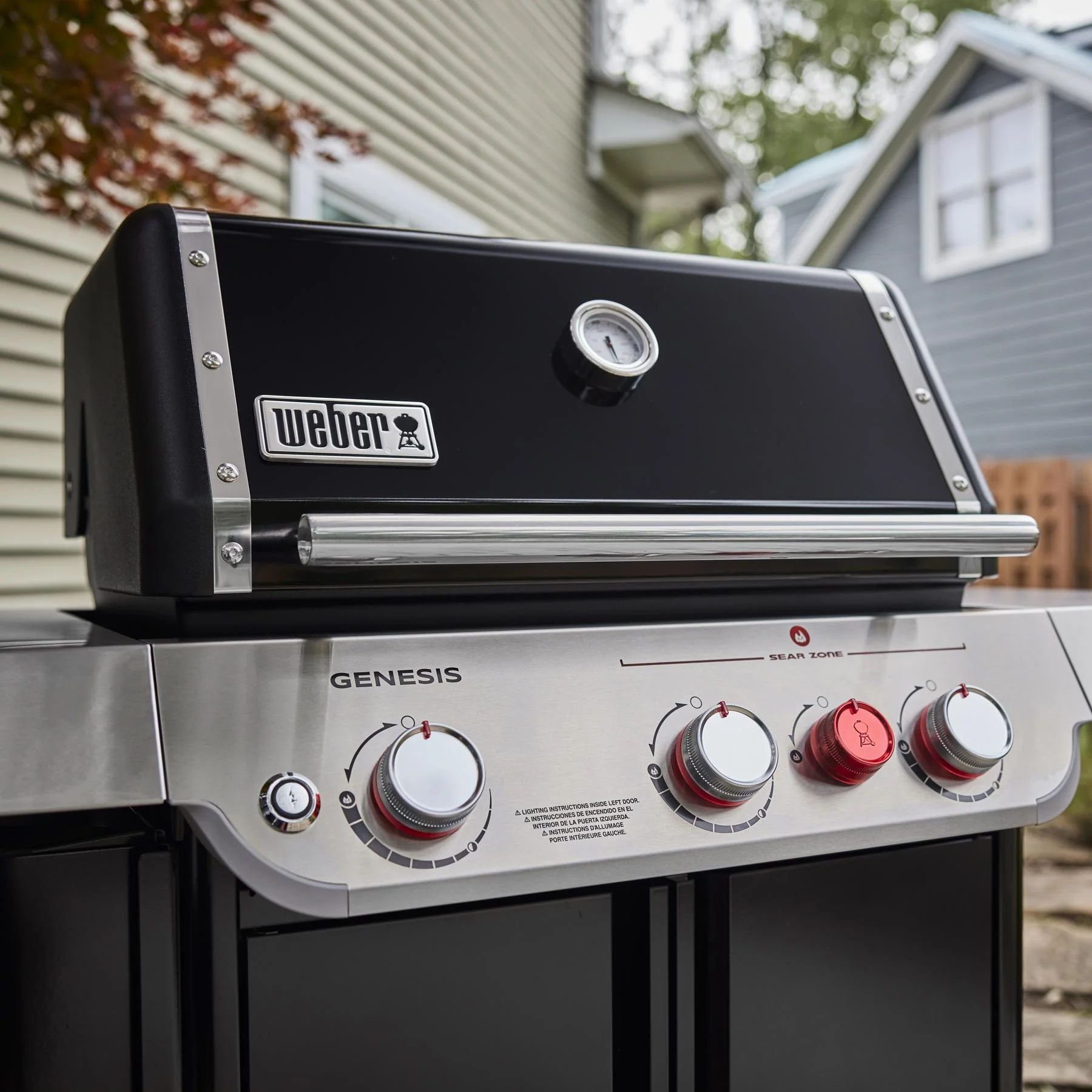 Weber 1500576 Genesis E-330 Gas Grill (Liquid Propane) - Black - Image 2