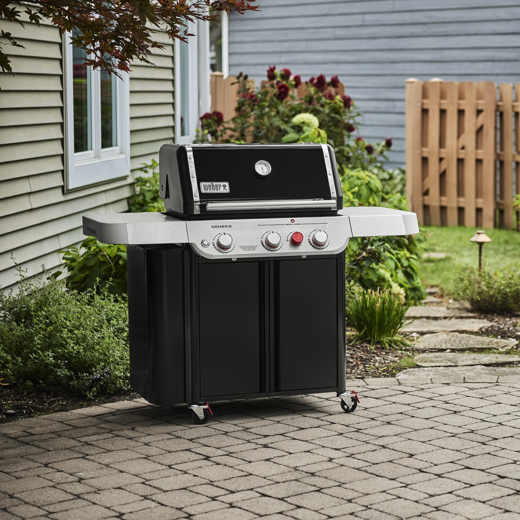 Weber 1500577 Genesis E-330 Gas Grill (Natural Gas) - Black - Image 5