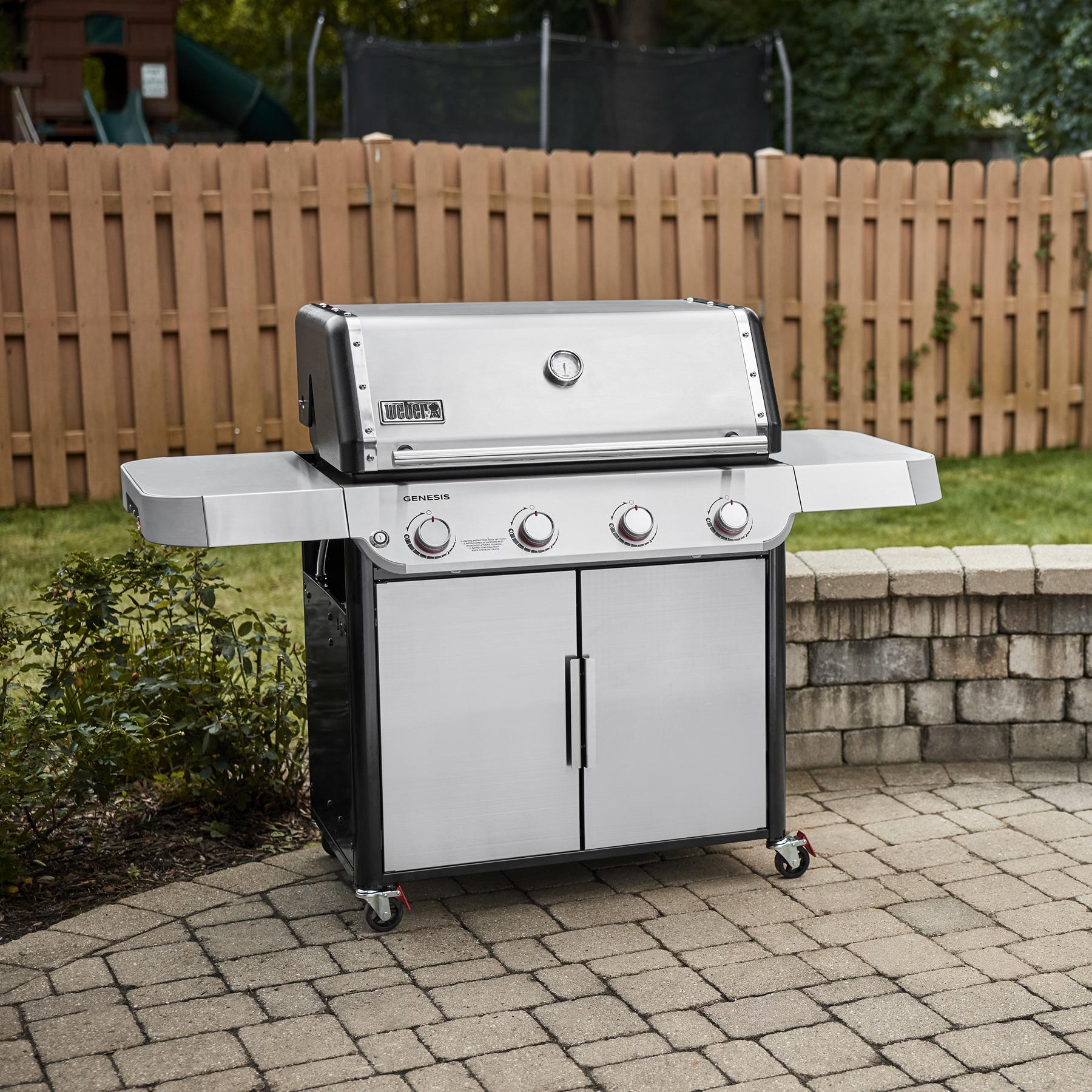 Weber 1500580 Genesis S-415 Gas Grill (Natural Gas) - Stainless Steel - Image 5