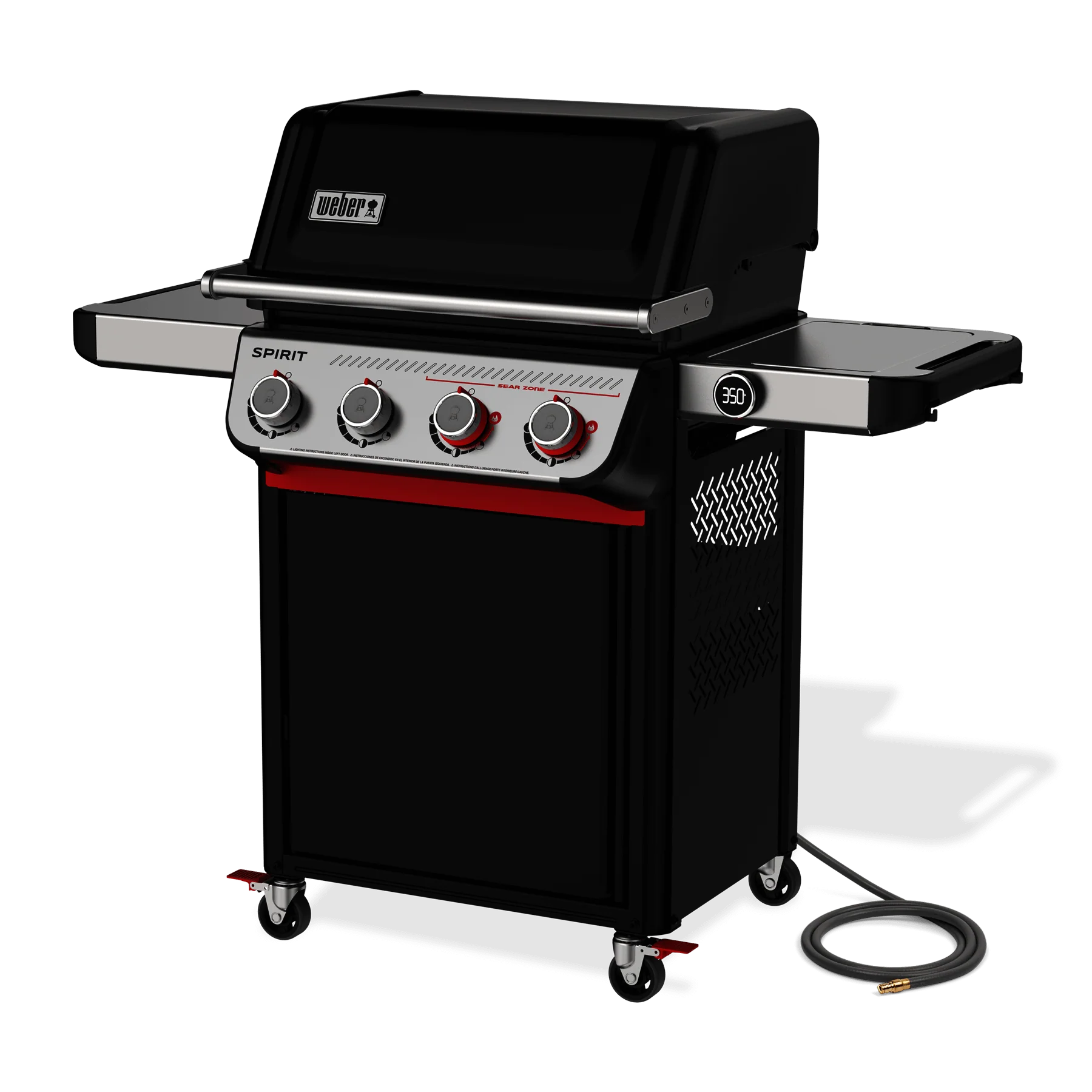 Weber 1500785 Spirit® EP-425 Gas Grill (Natural Gas) - Black - Image 9