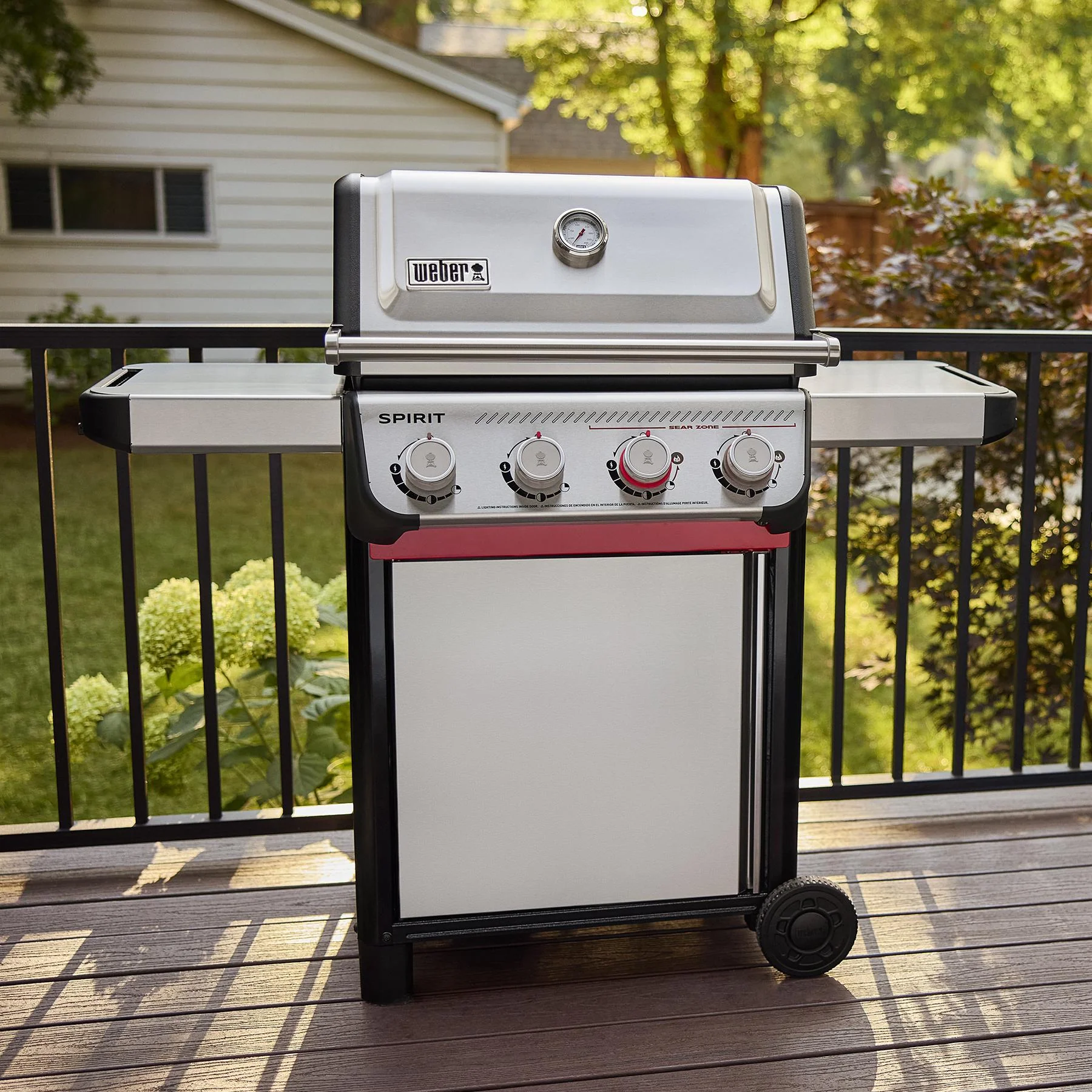 Weber 1500791 Spirit® S-425 Gas Grill (Natural Gas) - Stainless Steel - Image 5