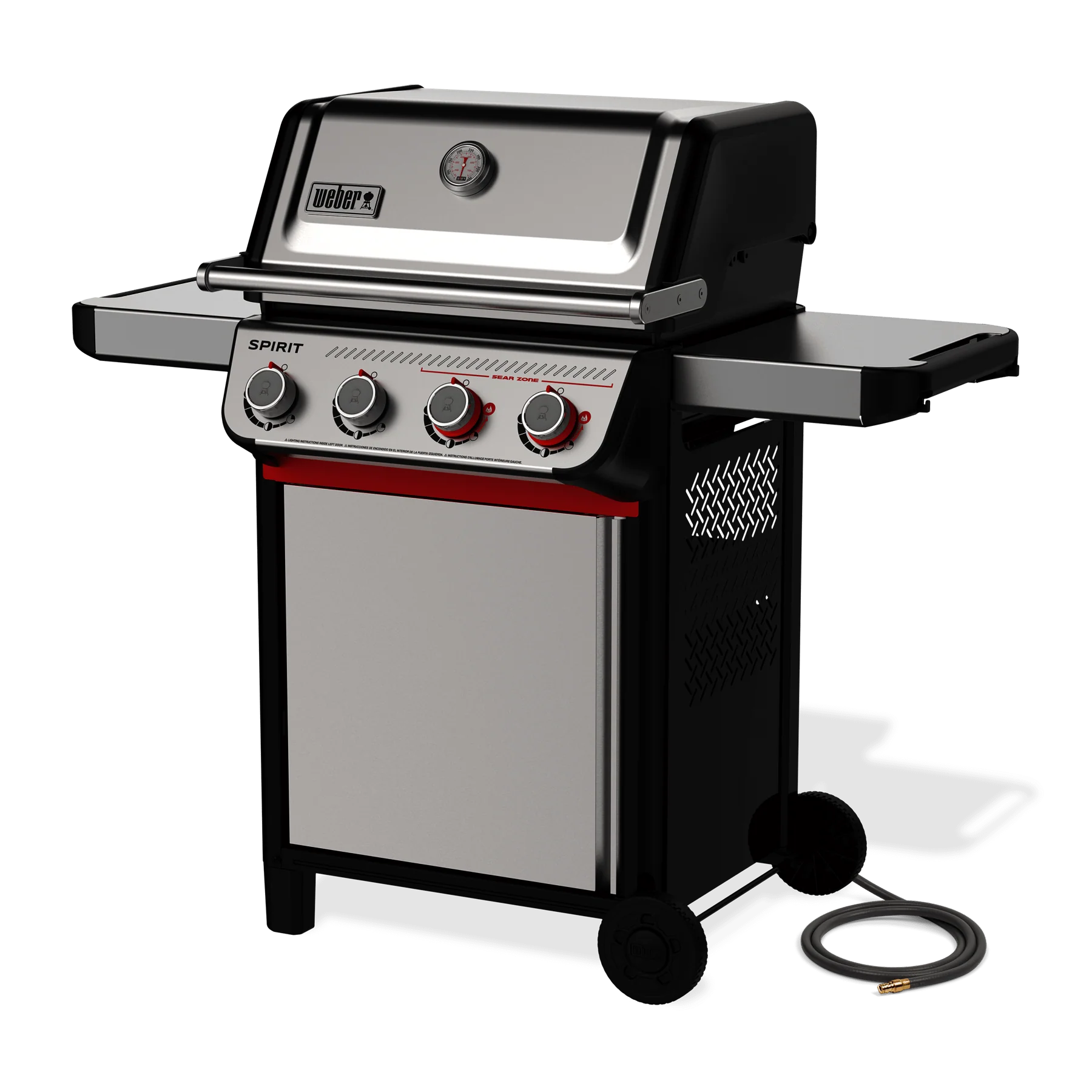 Weber 1500791 Spirit® S-425 Gas Grill (Natural Gas) - Stainless Steel - Image 9