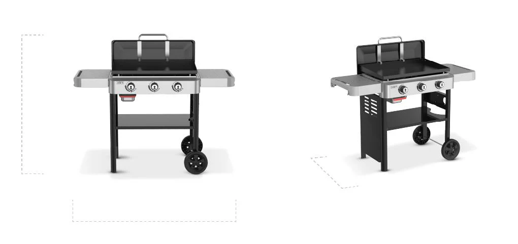 1501005 Weber® 28" Rust-Resistant Griddle - Black - Image 9