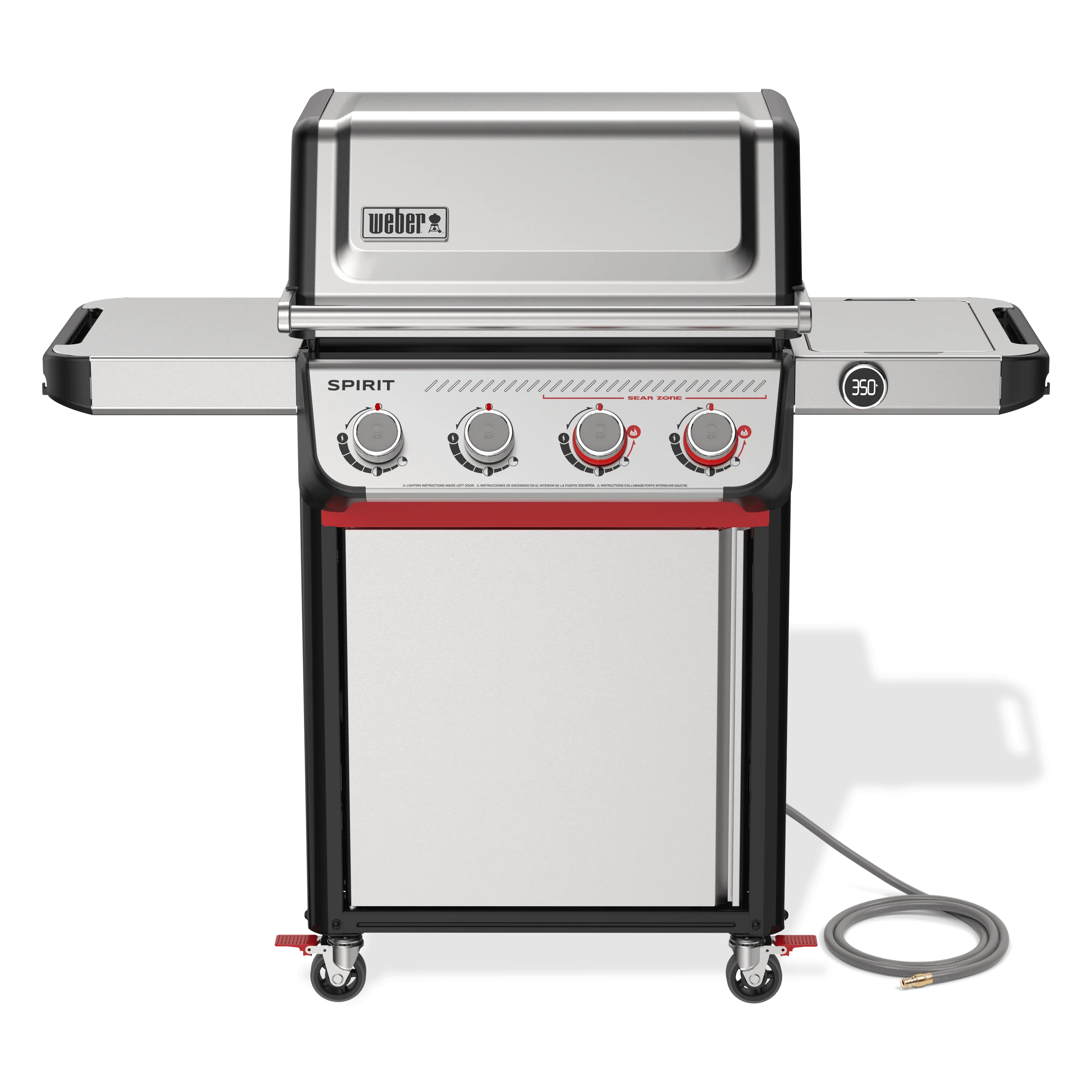 Weber 1501057 Spirit SP-425 Gas Grill (Natural Gas) - Stainless Steel - Image 2