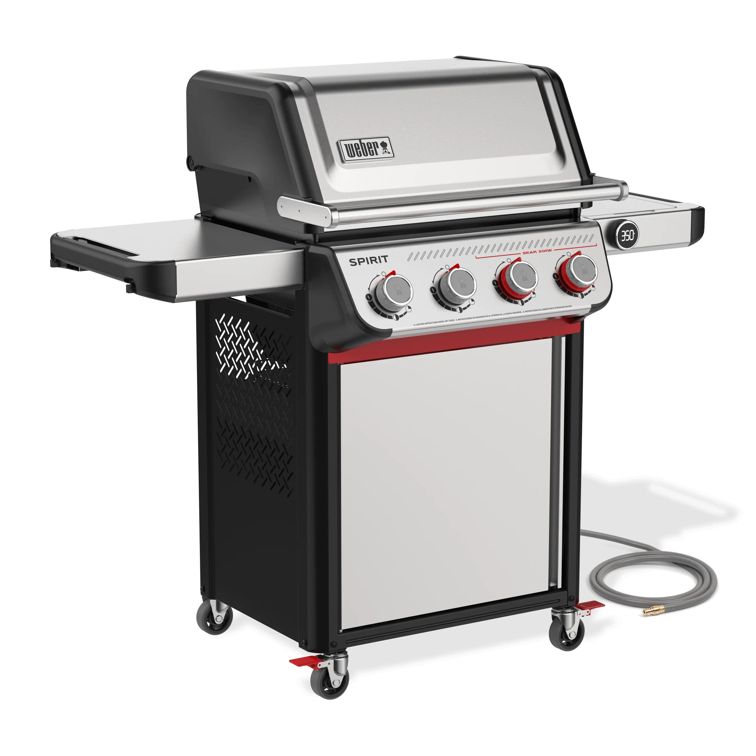 Weber 1501057 Spirit SP-425 Gas Grill (Natural Gas) - Stainless Steel - Image 3