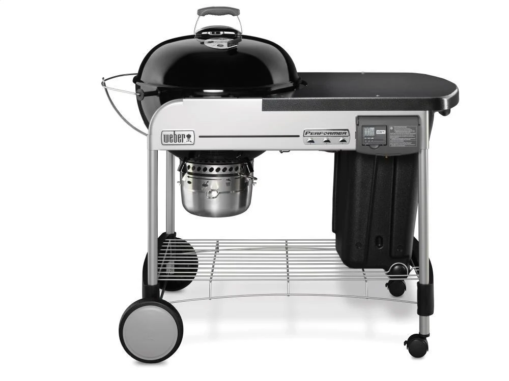 Weber 15501001 Performer Deluxe Charcoal Grill 22" - Black - Image 2