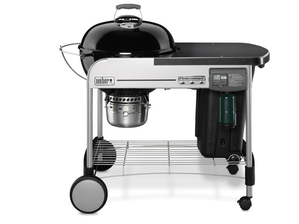 Weber 15501001 Performer Deluxe Charcoal Grill 22" - Black - Image 3
