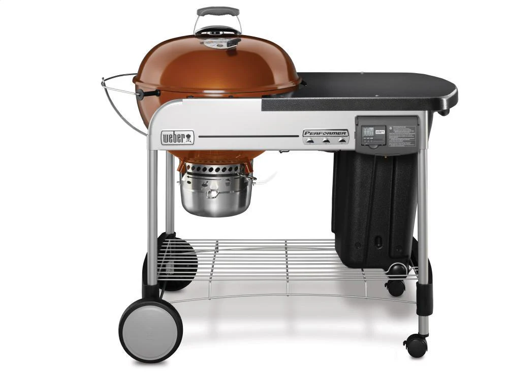 Weber 15502001 Performer Deluxe Charcoal Grill 22" - Copper - Image 2