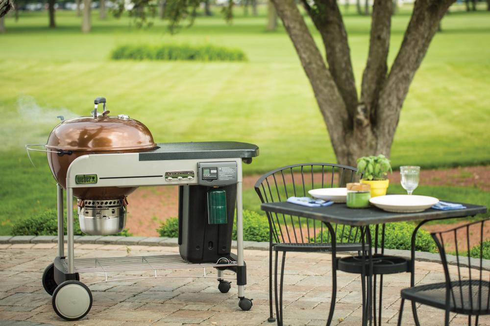 Weber 15502001 Performer Deluxe Charcoal Grill 22" - Copper - Image 3