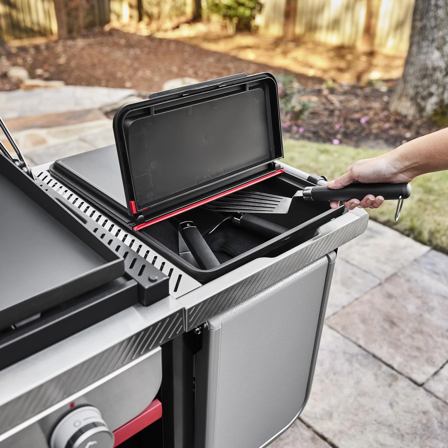 3400107 Weber Works™ XL Outdoor Storage Bin - Image 4