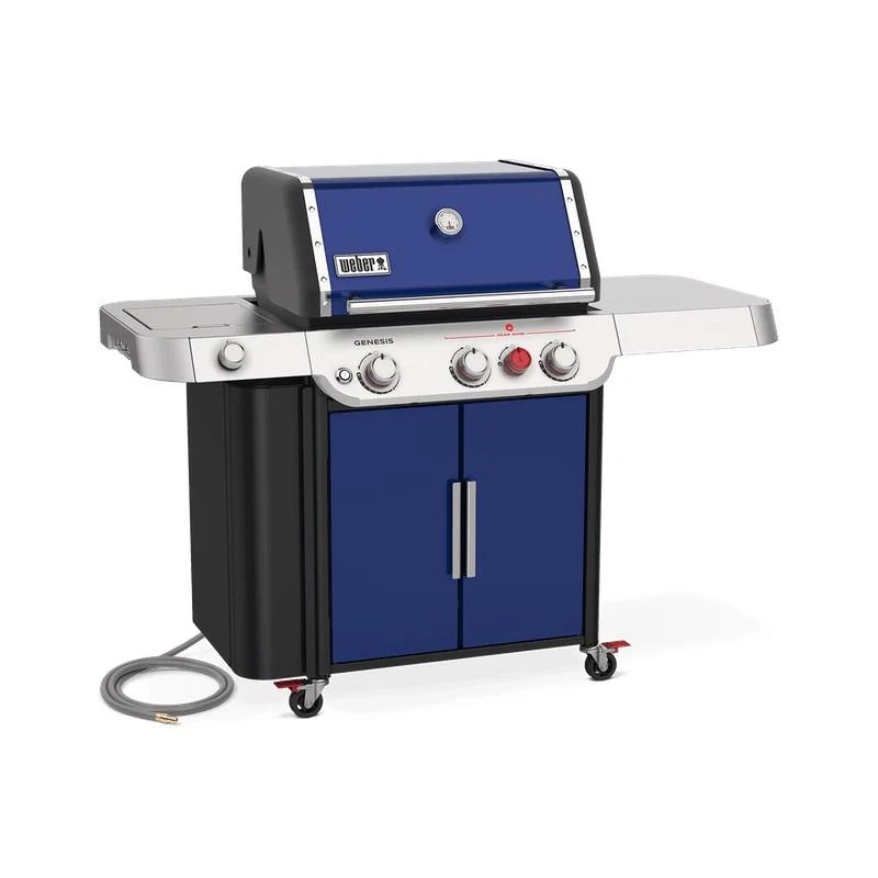 GENESIS E-335 Gas Grill - Deep Ocean Blue Natural Gas - Image 2
