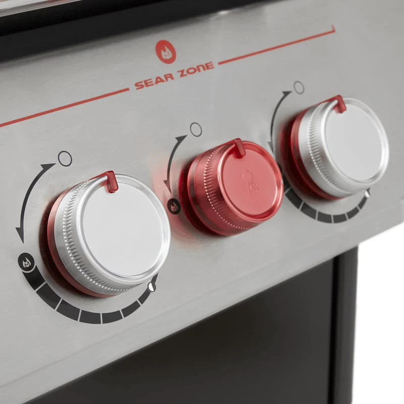GENESIS E-335 Gas Grill - Deep Ocean Blue Natural Gas - Image 3