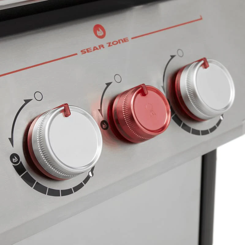Weber 37600001 Genesis SX-335 Smart Gas Grill (Natural Gas) - Stainless Steel - Image 3
