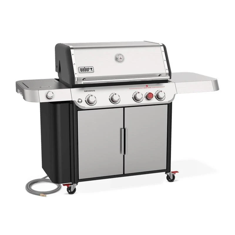 Weber 38400001 Genesis S-435 Gas Grill (Natural Gas) - Stainless Steel - Image 2