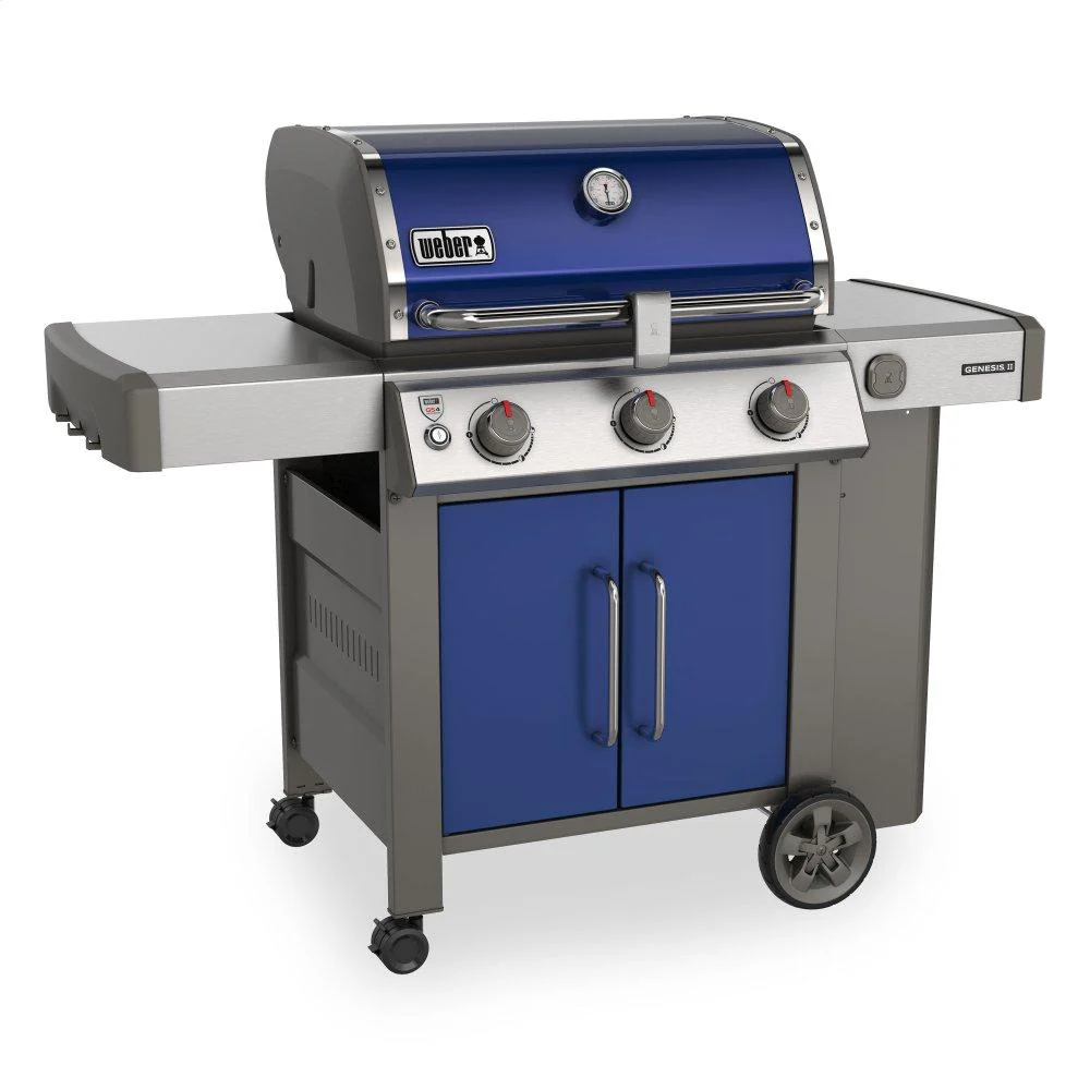 Genesis II SE-315 Gas Grill - Deep Ocean Blue LP - Image 3