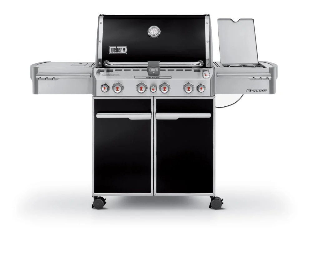 SUMMIT® E-470™ LP GAS GRILL - BLACK - Image 2