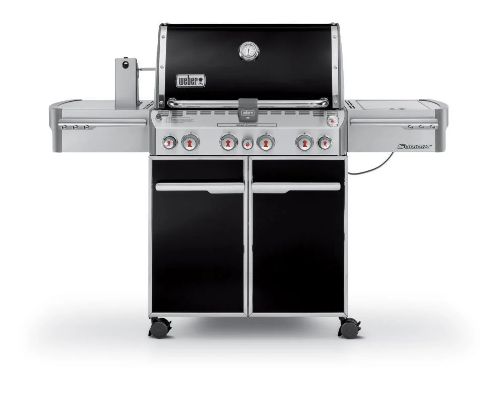 SUMMIT® E-470™ LP GAS GRILL - BLACK - Image 3