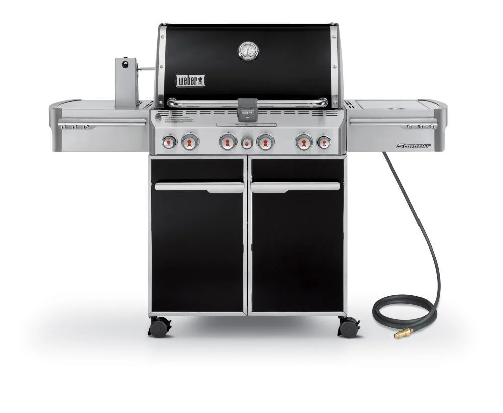 SUMMIT® E-470™ NATURAL GAS GRILL - BLACK - Image 3