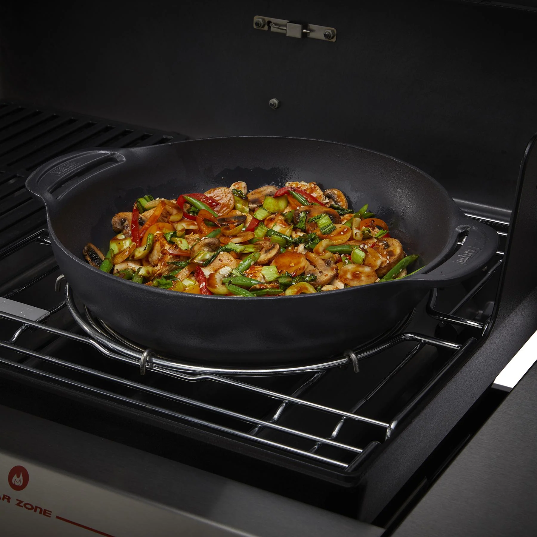 7606 WEBER CRAFTED Wok & Steamer - Image 2