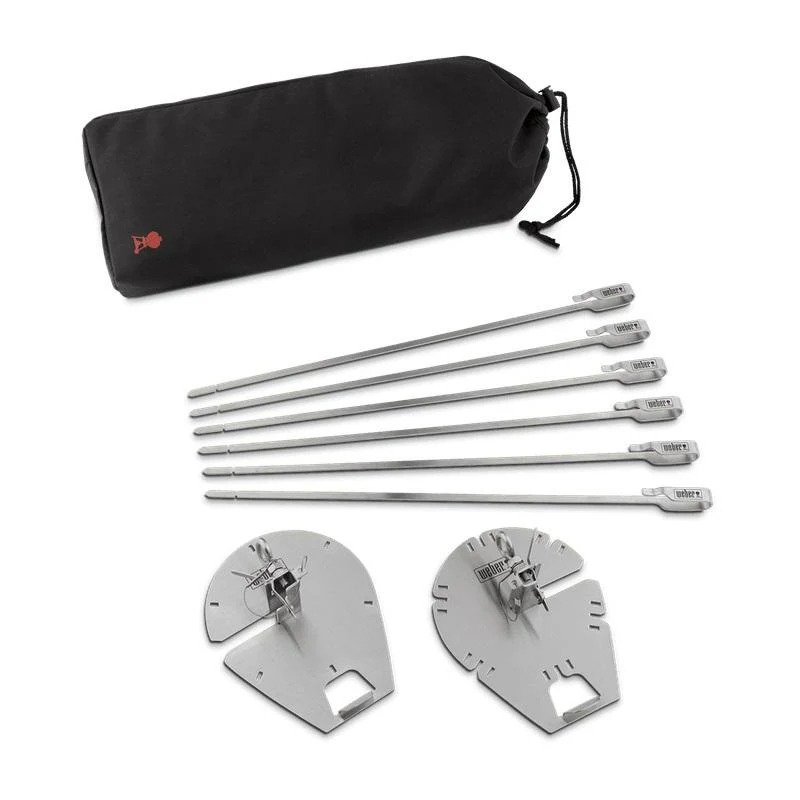 7675 WEBER CRAFTED Rotisserie Skewer Set - Image 4