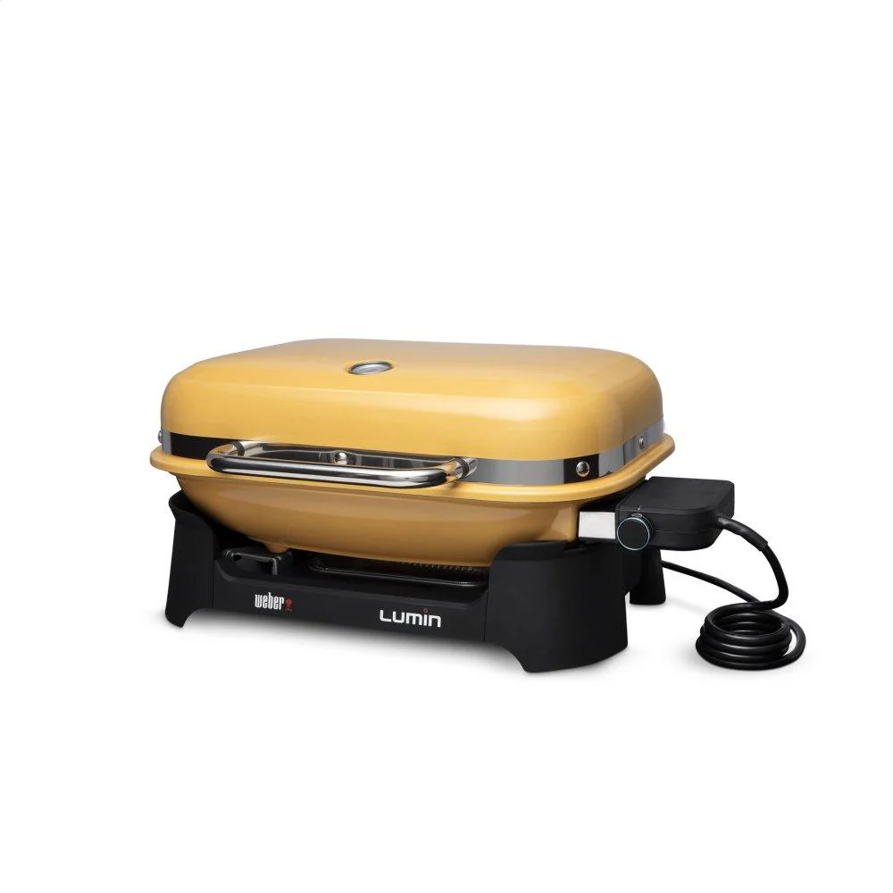 Weber 92280901 Lumin Electric Grill - Golden Yellow - Image 2