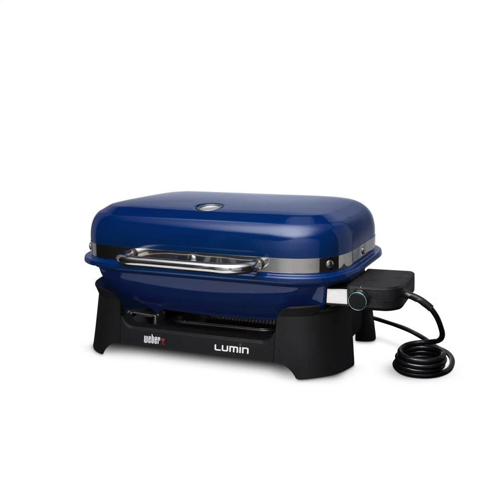 Weber 92300901 Lumin Electric Grill - Deep Ocean Blue - Image 2