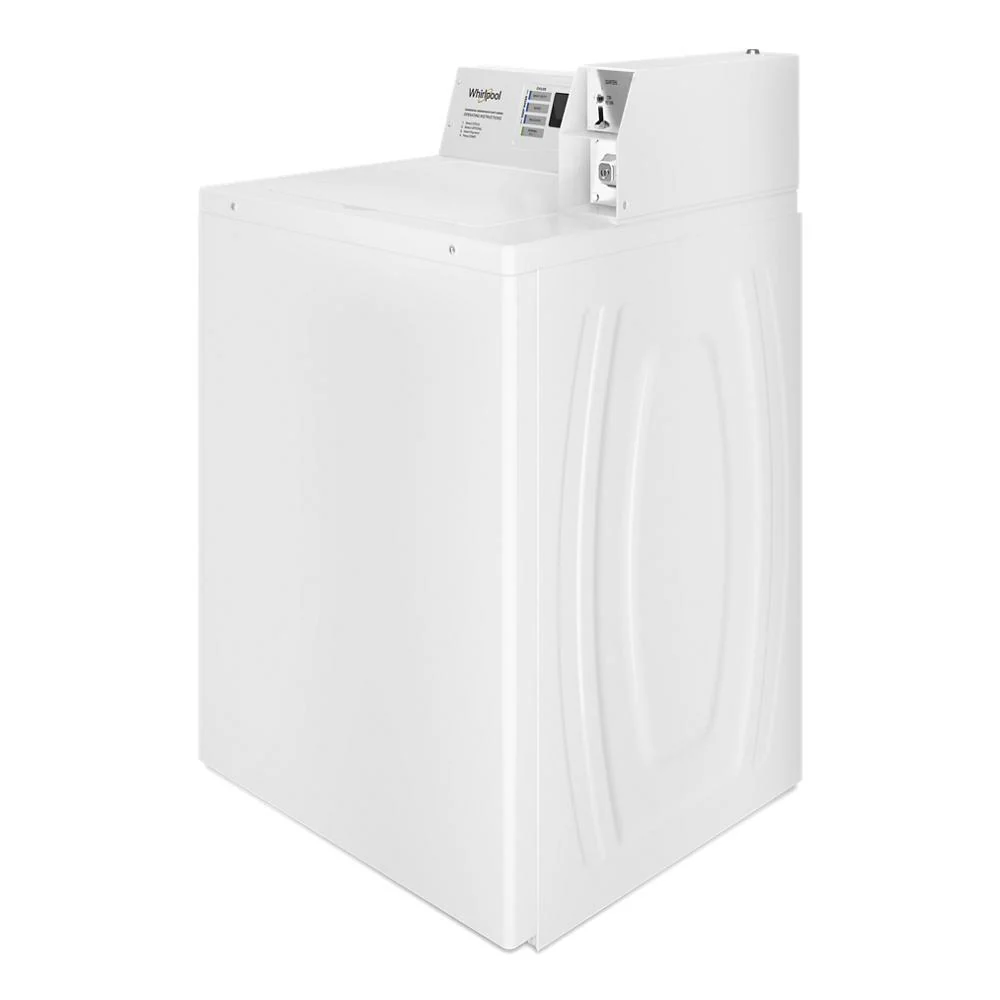 Whirlpool CAE2779JQ Commercial Top-Load Washer with Factory-Installed Coin Drop and Coin Box - Image 7