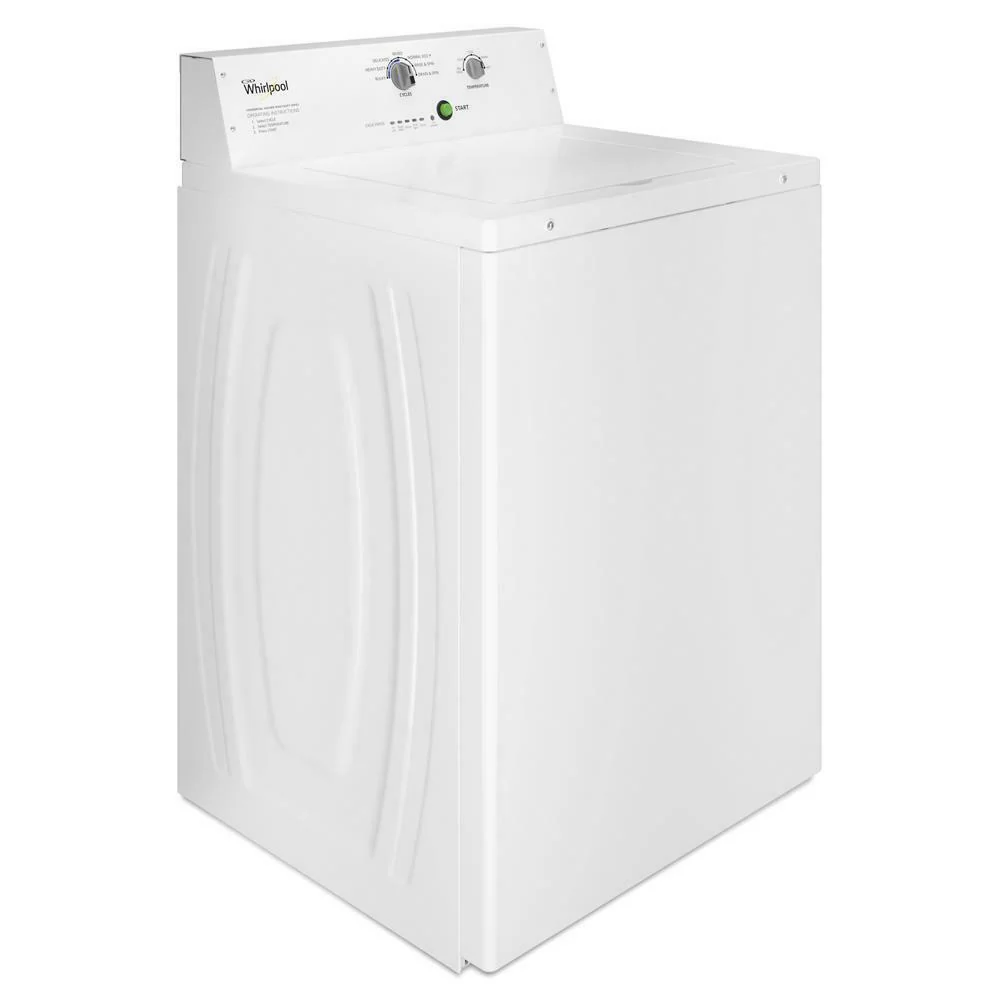 Whirlpool CAE2795FQ Commercial Top-Load Washer, Non-Vend - Image 2