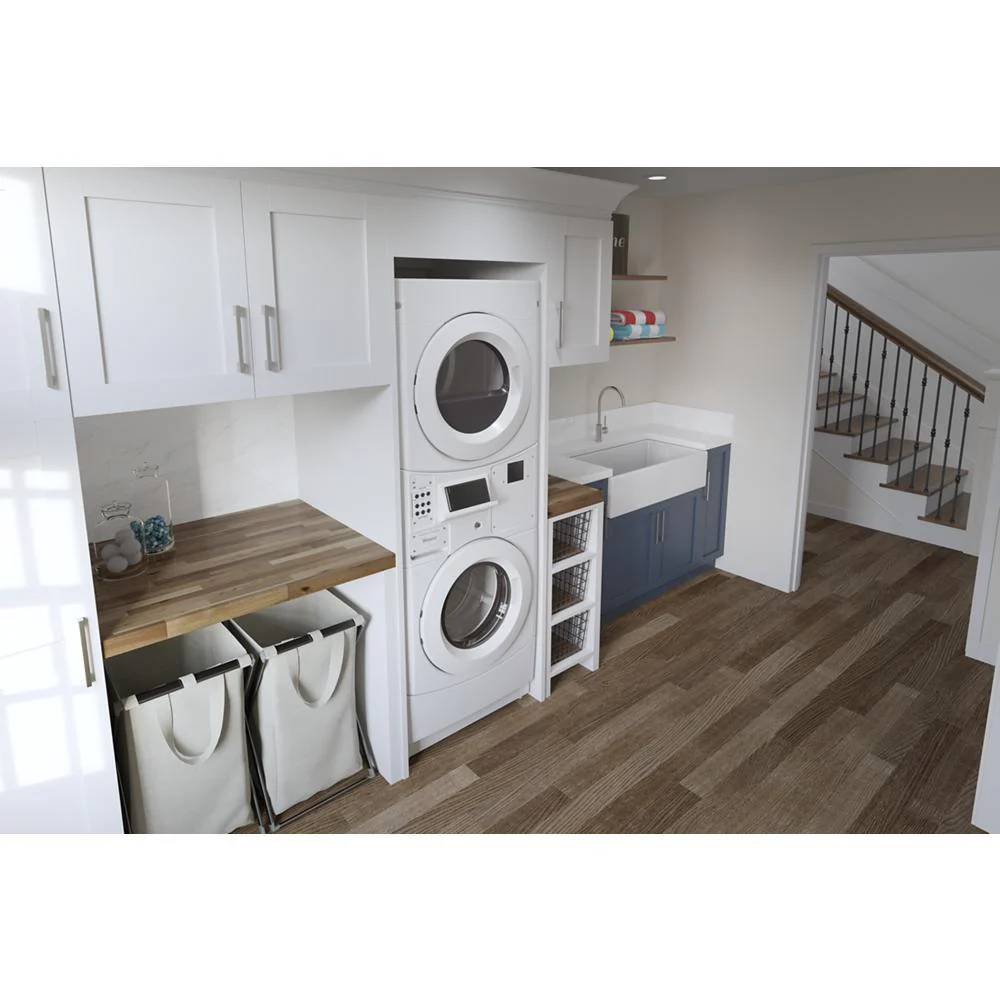 Whirlpool CGT9100GQ Commercial Gas Stack Washer/Dryer, Card Reader-Ready - Image 4