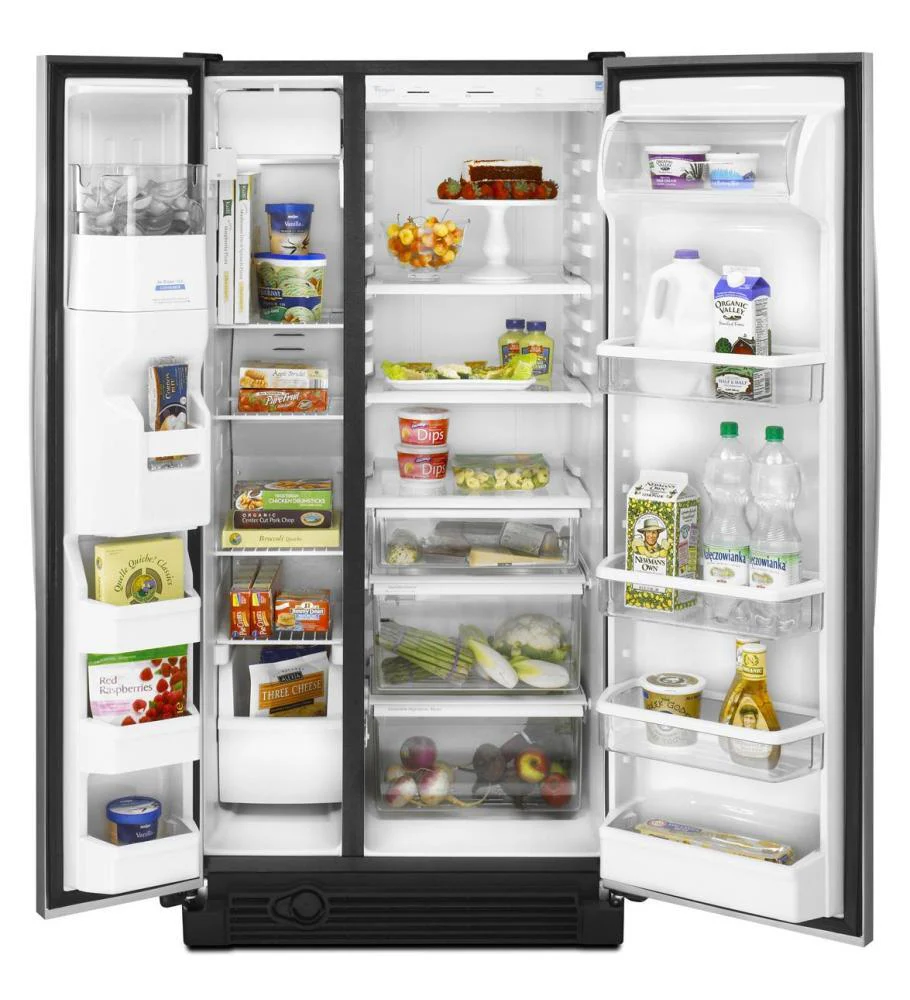 Whirlpool ED2KHAXVQ 22 cu. ft. Side-by-Side Refrigerator with In-Door-Ice® System - Image 3