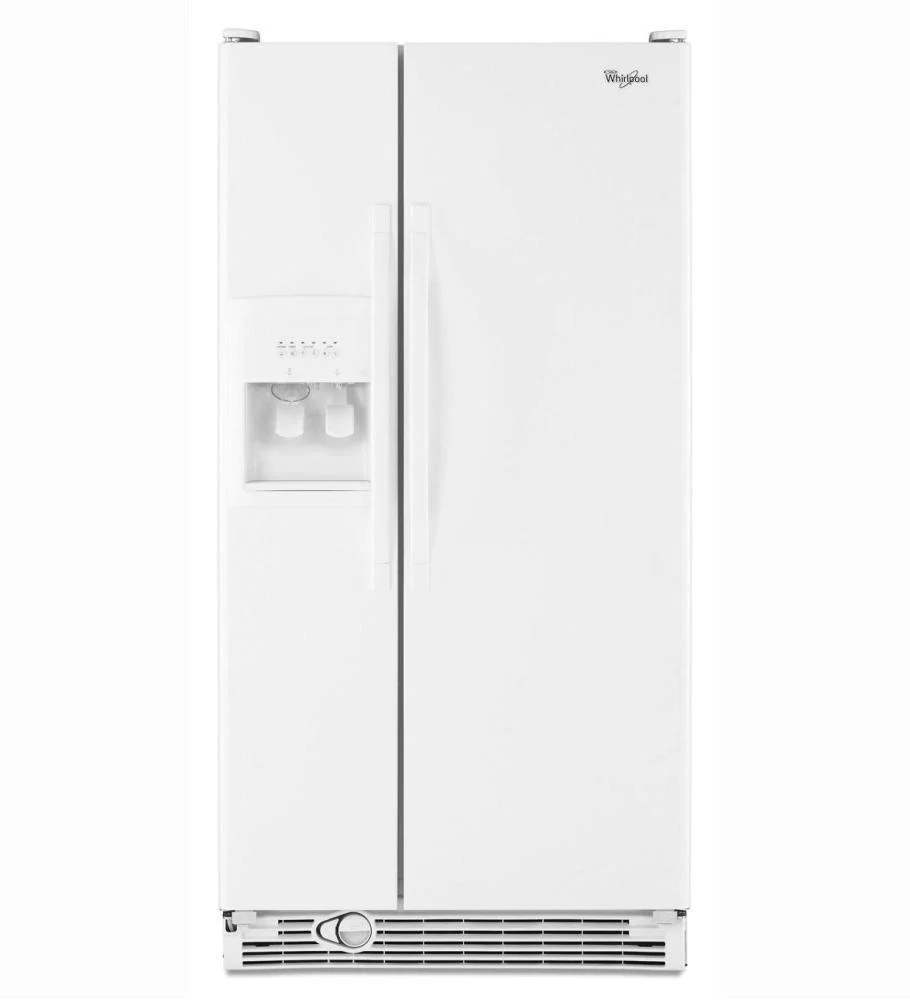 Whirlpool ED2KVEXVB 22 cu. ft. Side-by-Side Refrigerator with Full-Width Adjustable Slide-Out SpillGuard Glass Shelves - Image 2