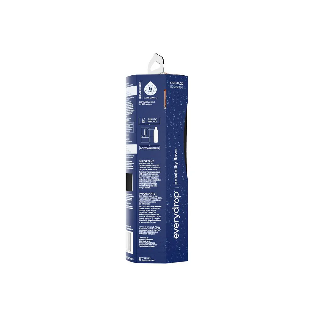 Whirlpool EDR2RXD1 everydrop® Refrigerator Water Filter 2 - EDR2RXD1 (Pack of 1) - Image 25