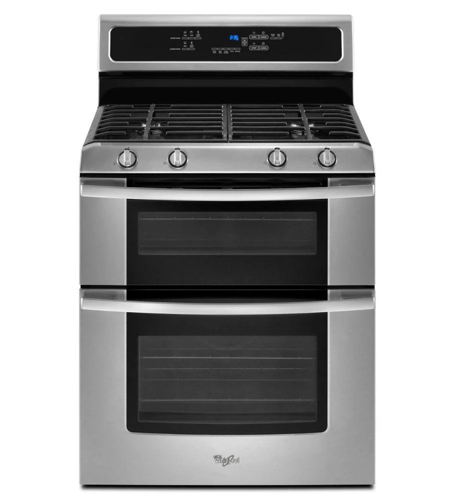 Whirlpool GGG388LXB 30-inch Self-Cleaning Double Oven Freestanding Gas Range - Image 2