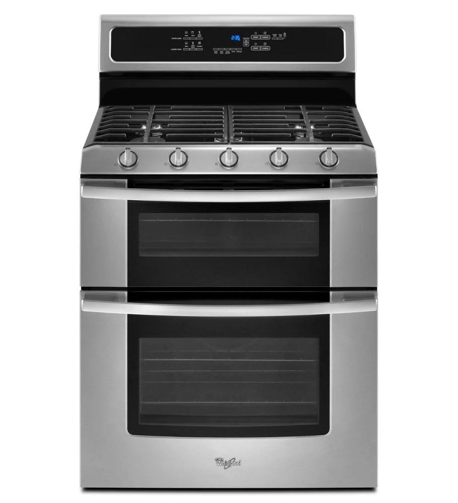 Whirlpool GGG390LXB Gold® Double Oven Freestanding Gas Range - Image 2