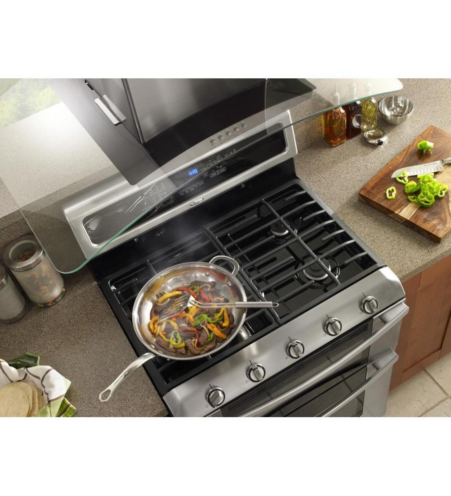 Whirlpool GGG390LXB Gold® Double Oven Freestanding Gas Range - Image 3