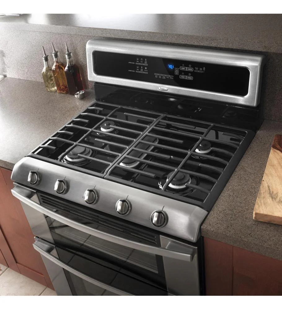 Whirlpool GGG390LXB Gold® Double Oven Freestanding Gas Range - Image 5