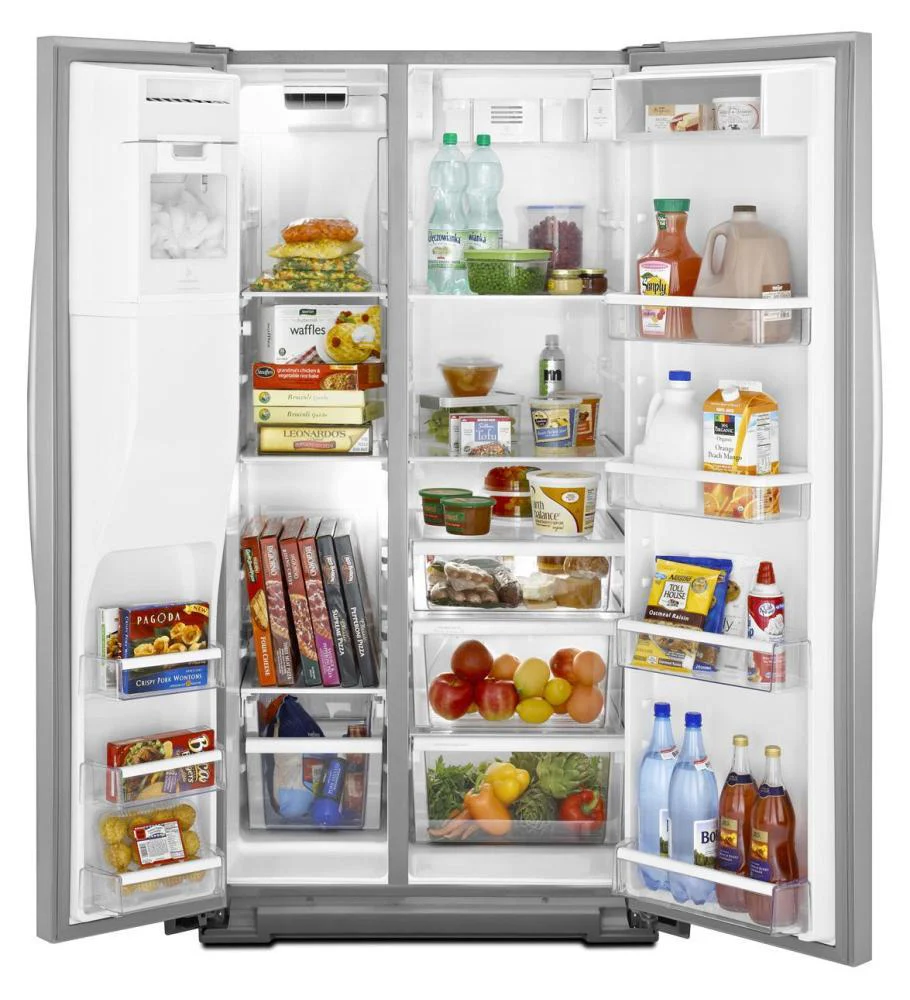 Whirlpool GSF26C4EXB Gold® 26 cu. ft. Side-by-Side Refrigerator with In-Door-Ice® System - Image 4