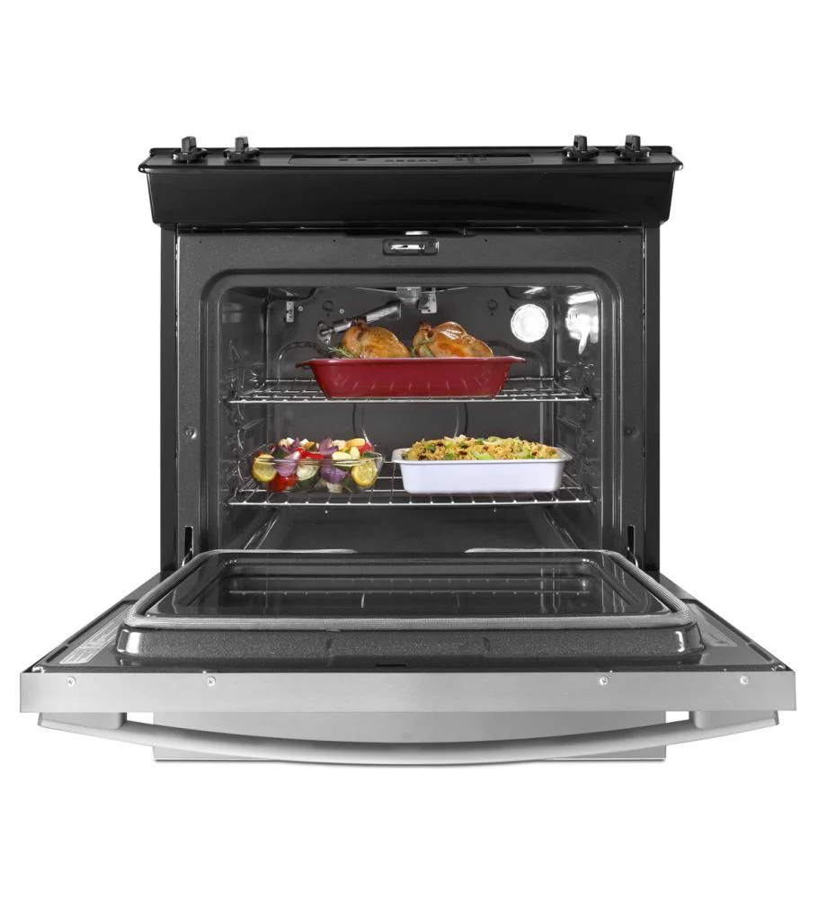 Whirlpool GW397LXUS 30-inch Self-Cleaning Slide-In Gas Range - Image 2